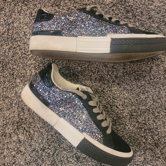 Steve madden glitter sneakers - Picture 2 of 2